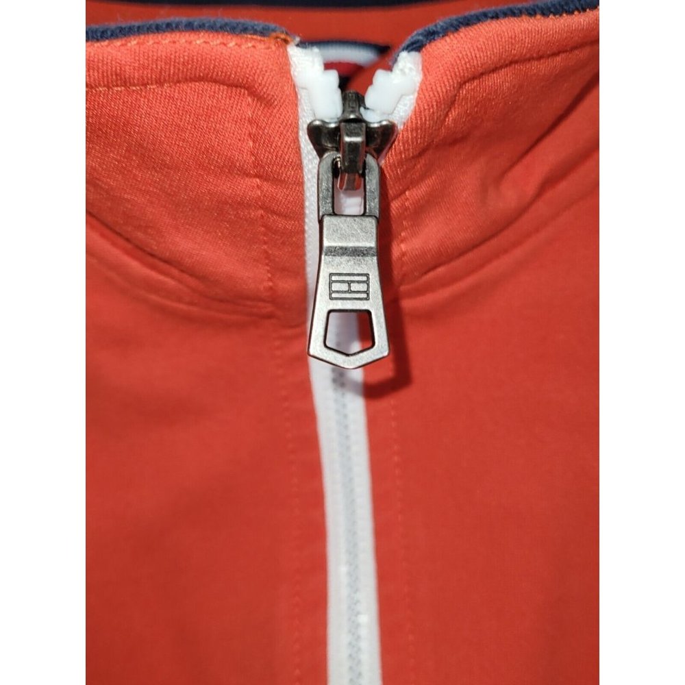 Tommy Hilfiger Jacket, Small, Orange and White - Picture 2 of 14